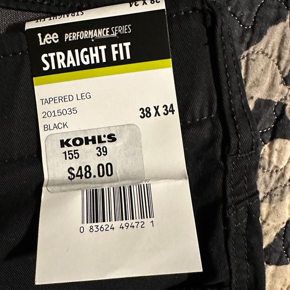 NWT men’s Lee Performance Fit jeans. - Picture 7 of 7